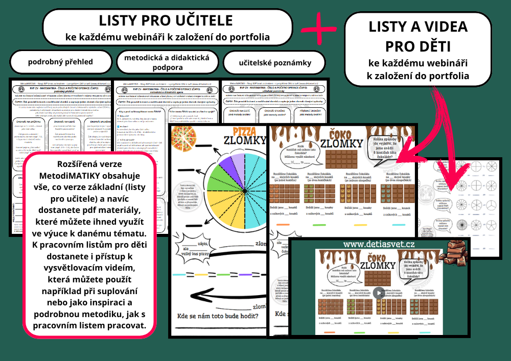RVP, matematika, ŠVP, pracovní listy, metodika